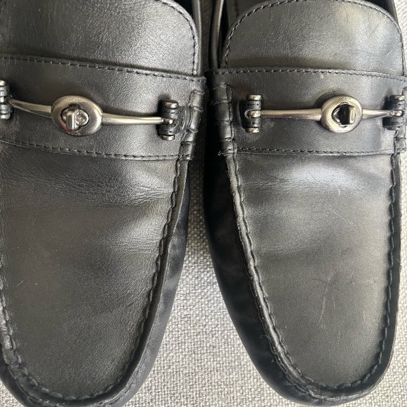 COACH Mott Driver Leather Loafer Moccasin Slip-on Black Men’s Size 8.5D‎ main image 9